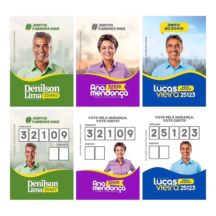 Pack Canva Arte Politica, Campanha Eleitoral, Eleições, Político Editáveis + Atualizações 7