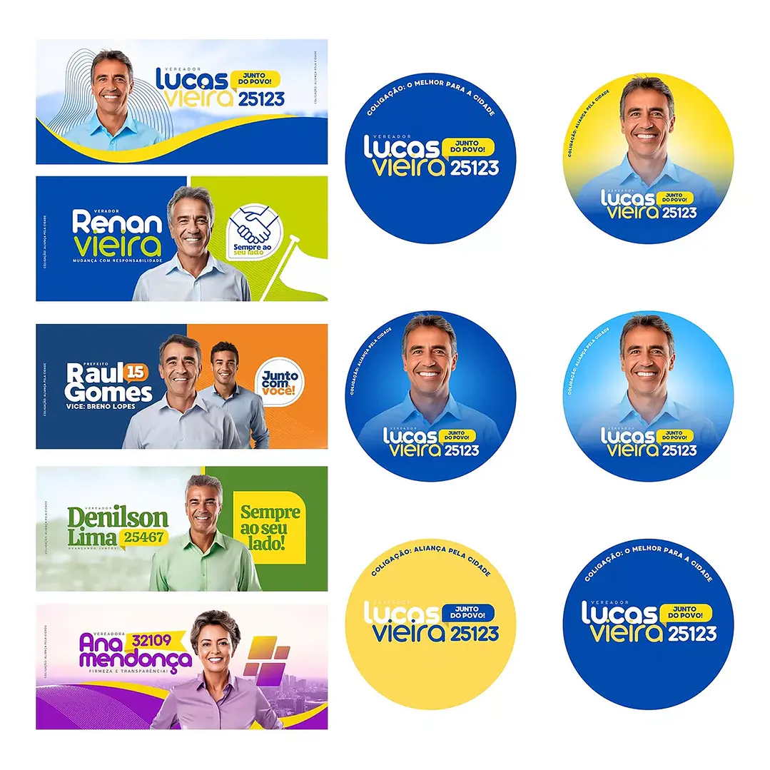 Pack Canva Arte Politica, Campanha Eleitoral, Eleições, Político Editáveis + Atualizações 8