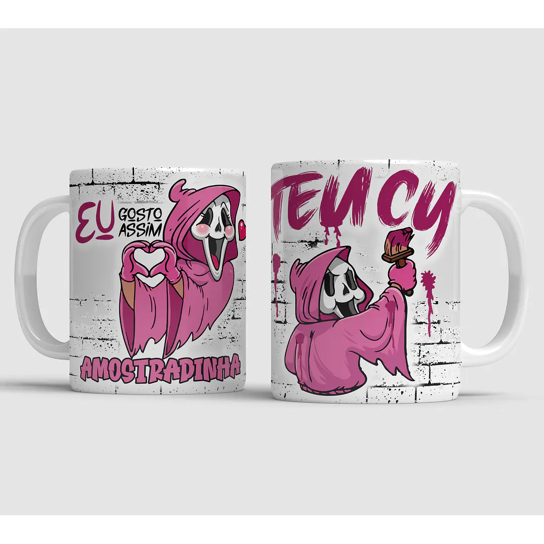 4 Artes Caneca Eu gosto Assim Amostradinho Teu Cú Arquivo em Jpg 4