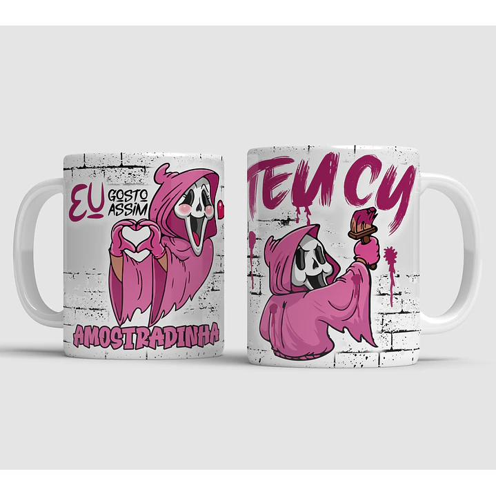 4 Artes Caneca Eu gosto Assim Amostradinho Teu Cú Arquivo em Jpg 4