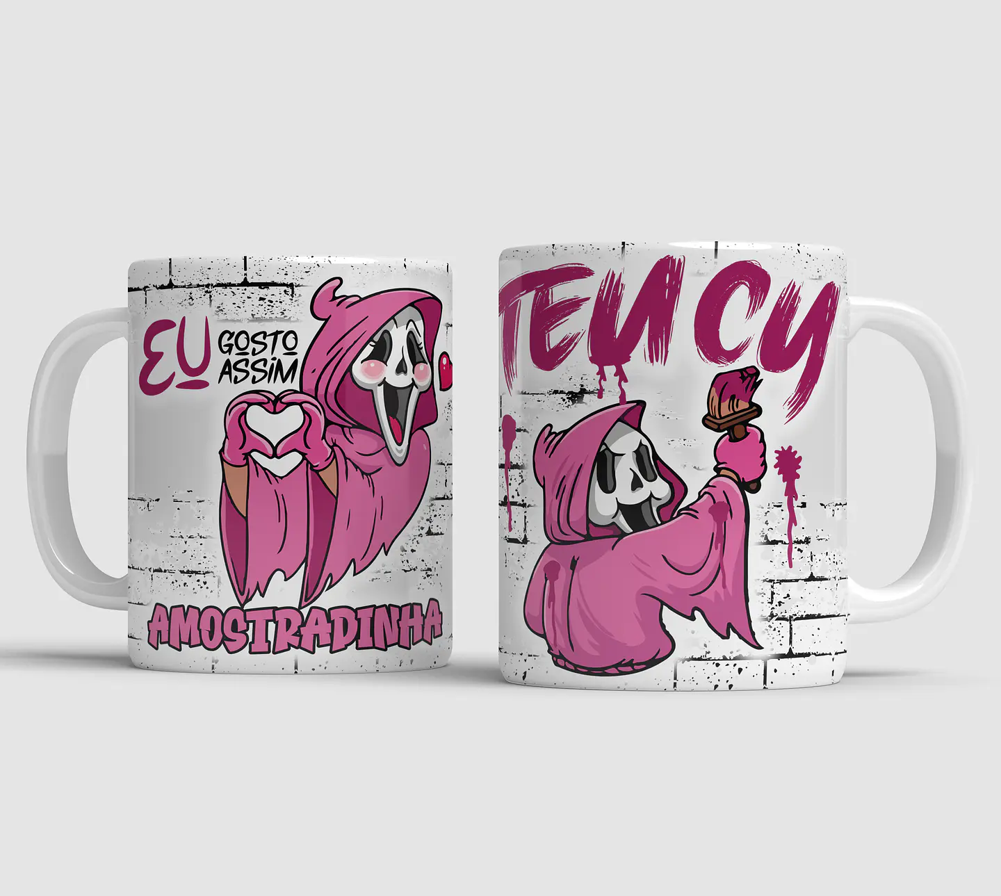 4 Artes Caneca Eu gosto Assim Amostradinho Teu Cú Arquivo em Jpg 4