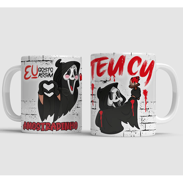 4 Artes Caneca Eu gosto Assim Amostradinho Teu Cú Arquivo em Jpg 5