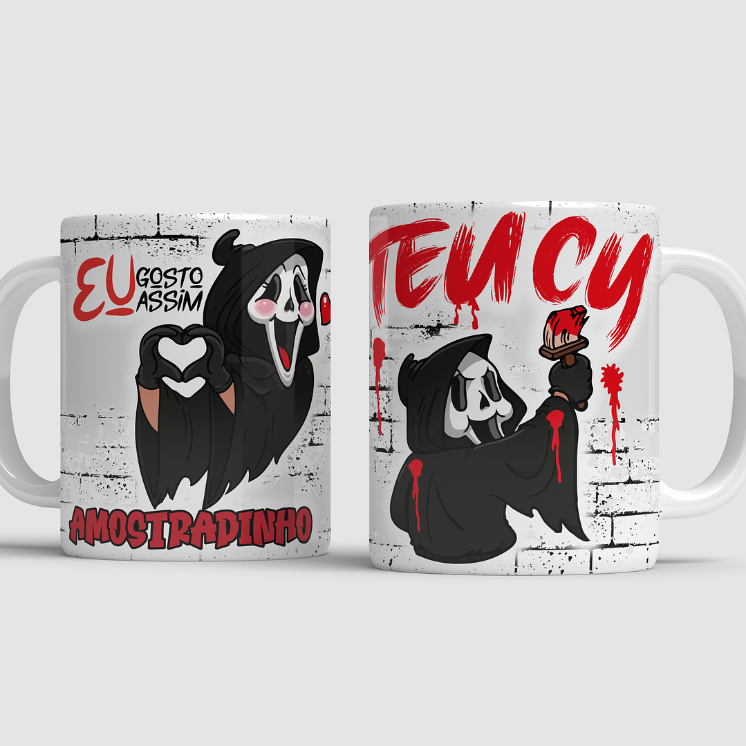 4 Artes Caneca Eu gosto Assim Amostradinho Teu Cú Arquivo em Jpg 5