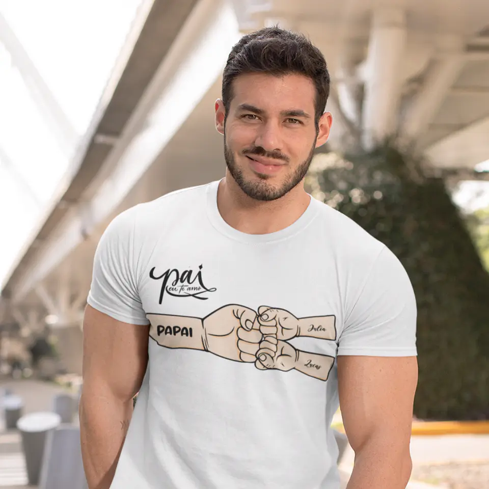 8 Artes para Camisas Mãos Pai Tô contigo Arquivo Editável 6