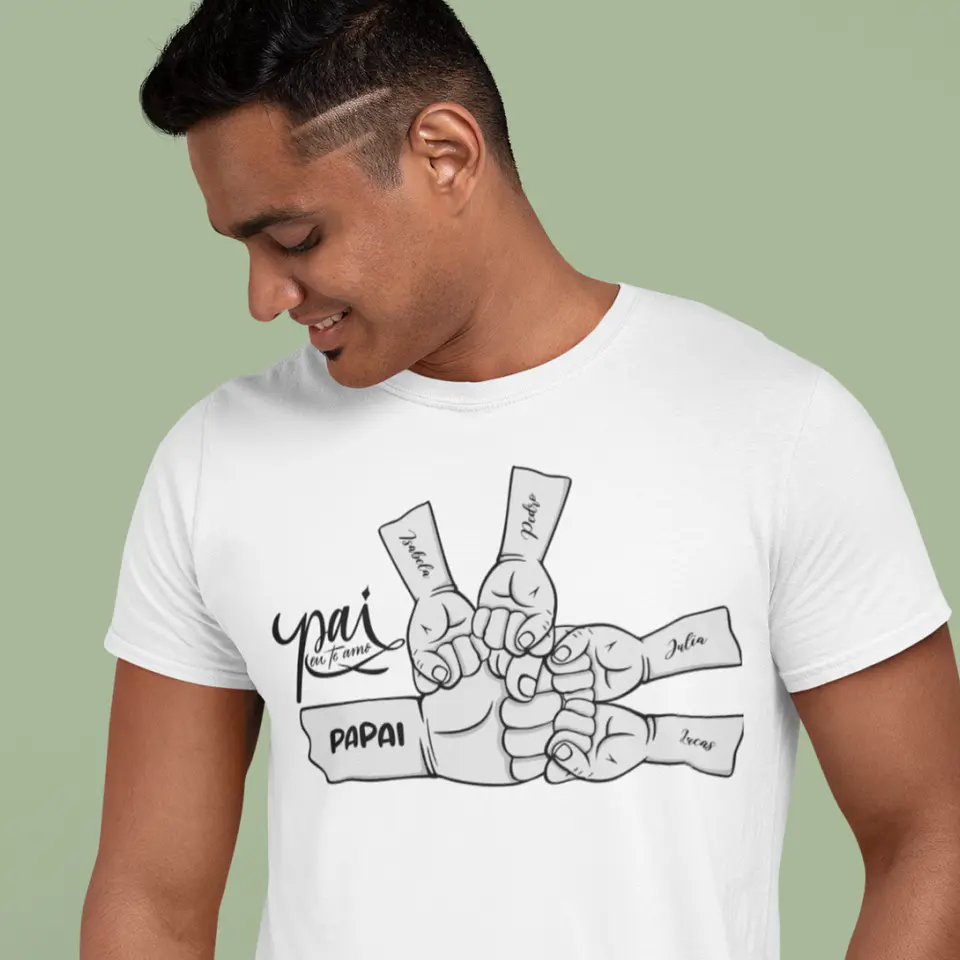 8 Artes para Camisas Mãos Pai Tô contigo Arquivo Editável 7