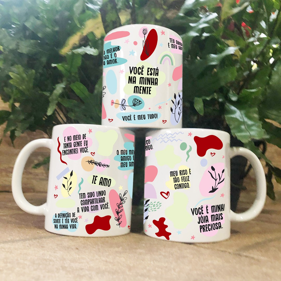 8 Artes para Caneca Frases Dia dos Namorados Arquivo em Png 3
