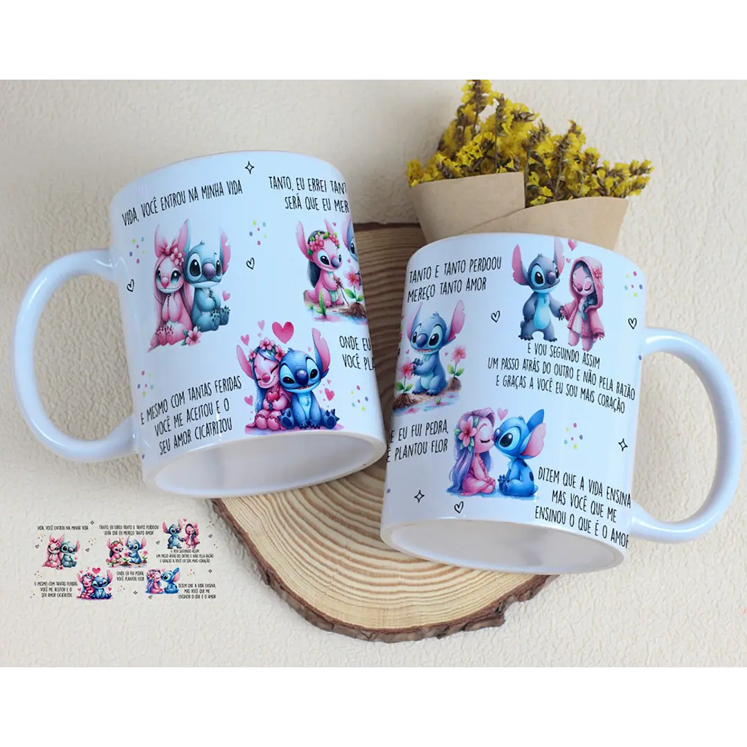 10 Artes para Caneca Dia dos Namorados Musical Arquivo Editável  2