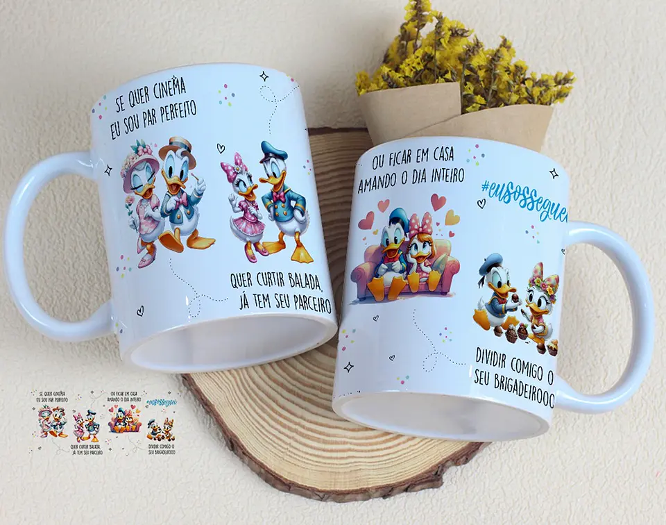 10 Artes para Caneca Dia dos Namorados Musical Arquivo Editável  6