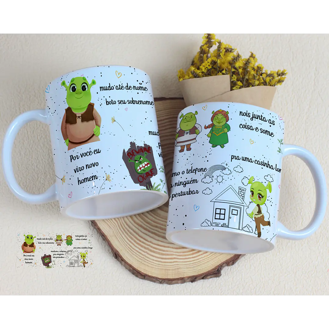 10 Artes para Caneca Dia dos Namorados Musical Arquivo Editável  7