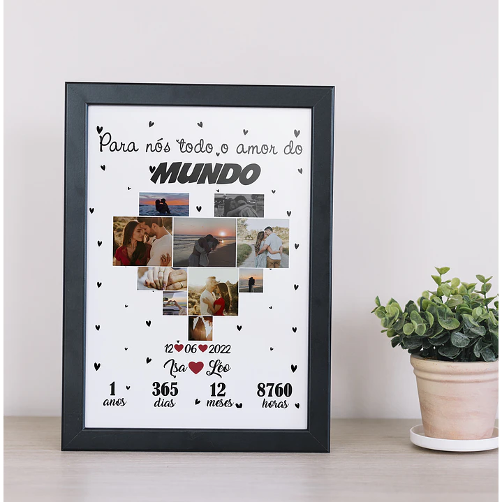 15 Artes para Quadro Dia dos Nmaorados Arquivo Editável 9