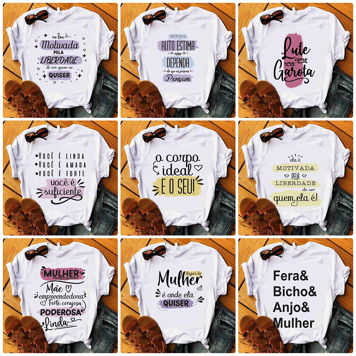 30 Artes para Caneca Capa Agenda e Almofada Dia das Mulheres Arquivo  Editável  2