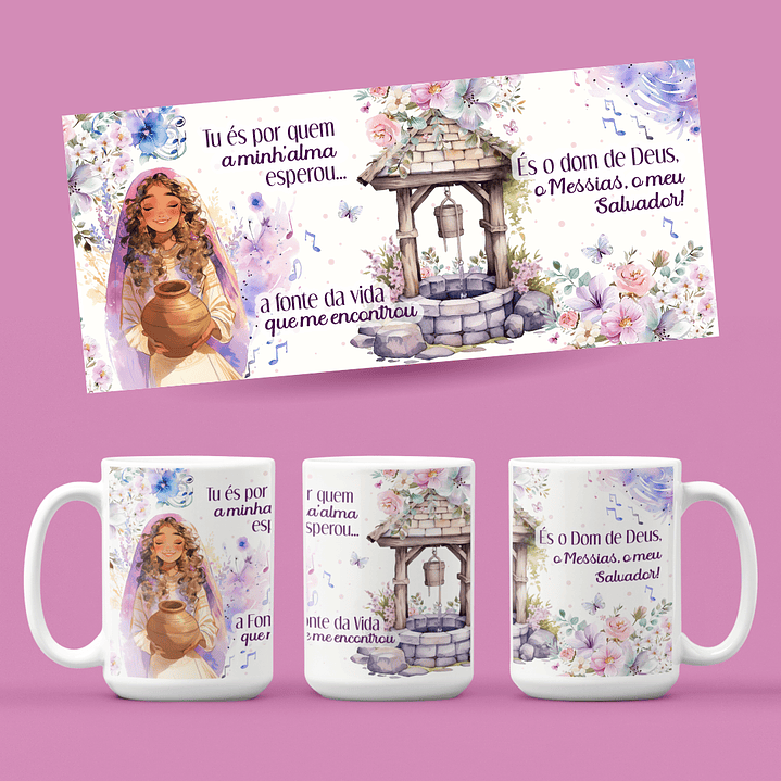 Kit Digital e Arquivo para encadernação Seja Forte e Corajosa em Pdf 2