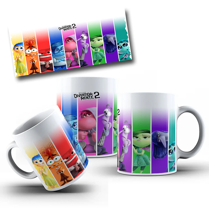 12 Artes para Caneca Divertidamente 2 Arquivo em Jpg 3