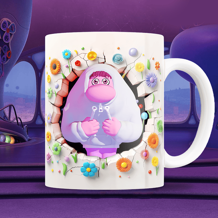 20 Artes para Caneca 3d Divertidamente 2 Arquivo em Jpg  1