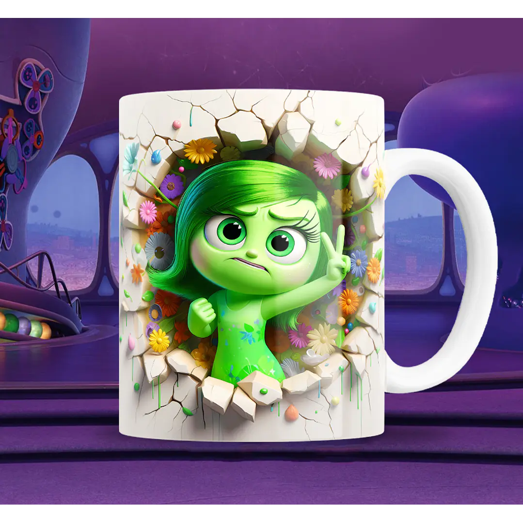 20 Artes para Caneca 3d Divertidamente 2 Arquivo em Jpg  3
