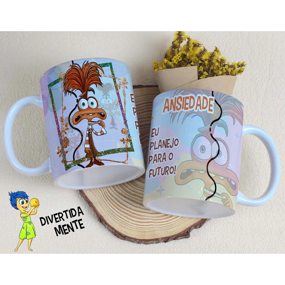 21 Artes para Caneca e Camisa Divertidamente 2 Arquivo Editável 7