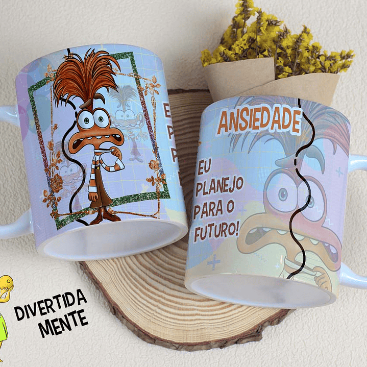 21 Artes para Caneca e Camisa Divertidamente 2 Arquivo Editável 7