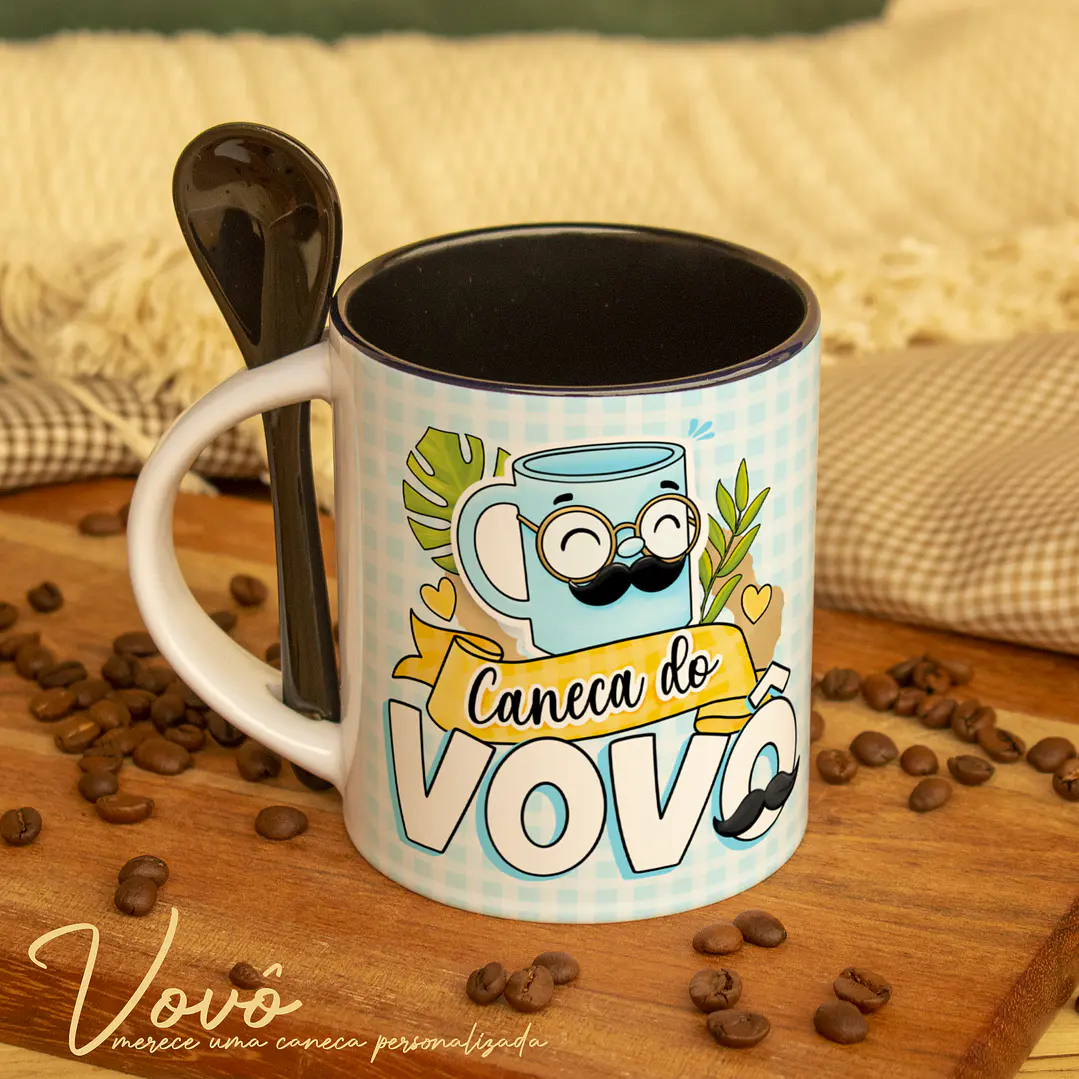 35 Artes para Caneca Dia dos Avós Arquivo em Jpg  11