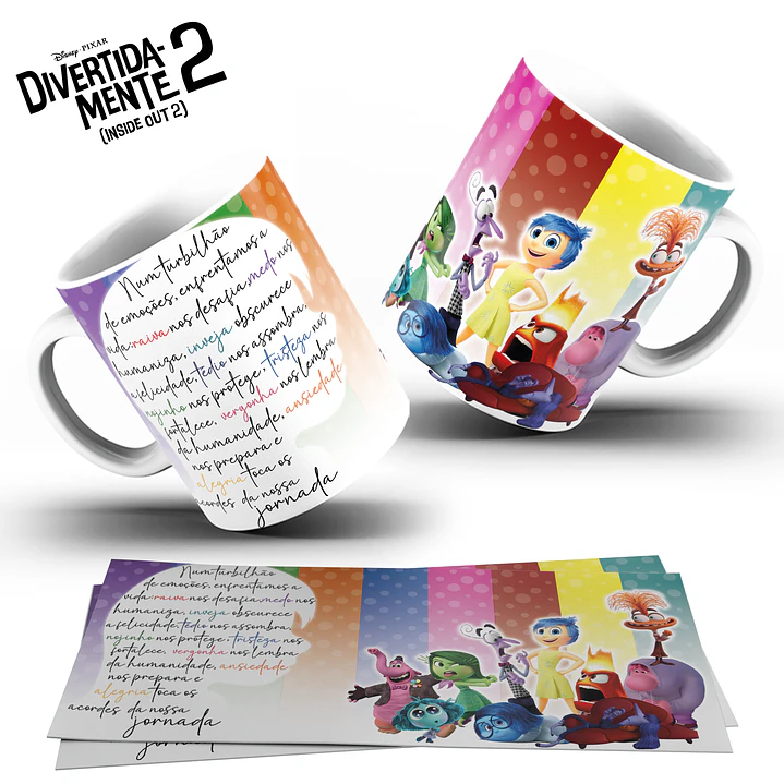 12 Artes para Caneca Divertidamente 2 Arquivo em Jpg  6
