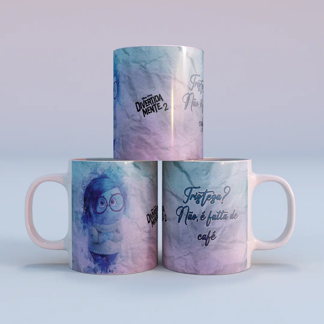 6 Artes Caneca Divertidamente em Arquivo Editável  2
