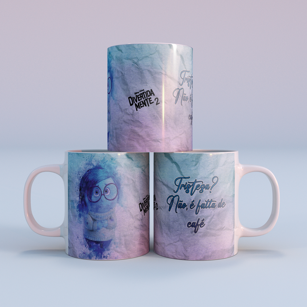 6 Artes Caneca Divertidamente em Arquivo Editável  2