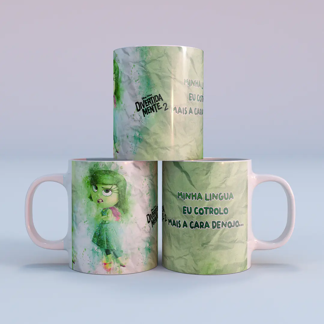 6 Artes Caneca Divertidamente em Arquivo Editável  5