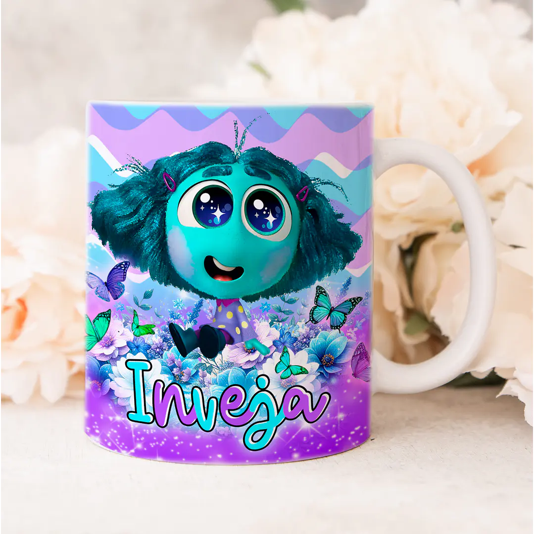 7 Artes para Caneca Divertidamente em Arquivo em Jpg 3