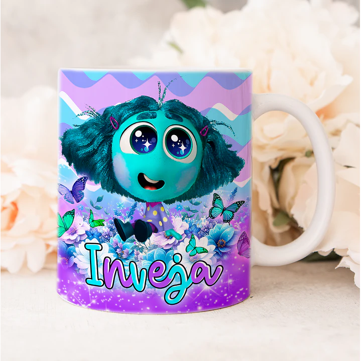 7 Artes para Caneca Divertidamente em Arquivo em Jpg 3