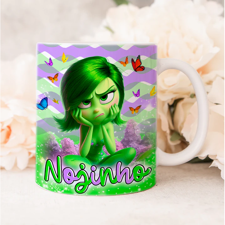 7 Artes para Caneca Divertidamente em Arquivo em Jpg 5