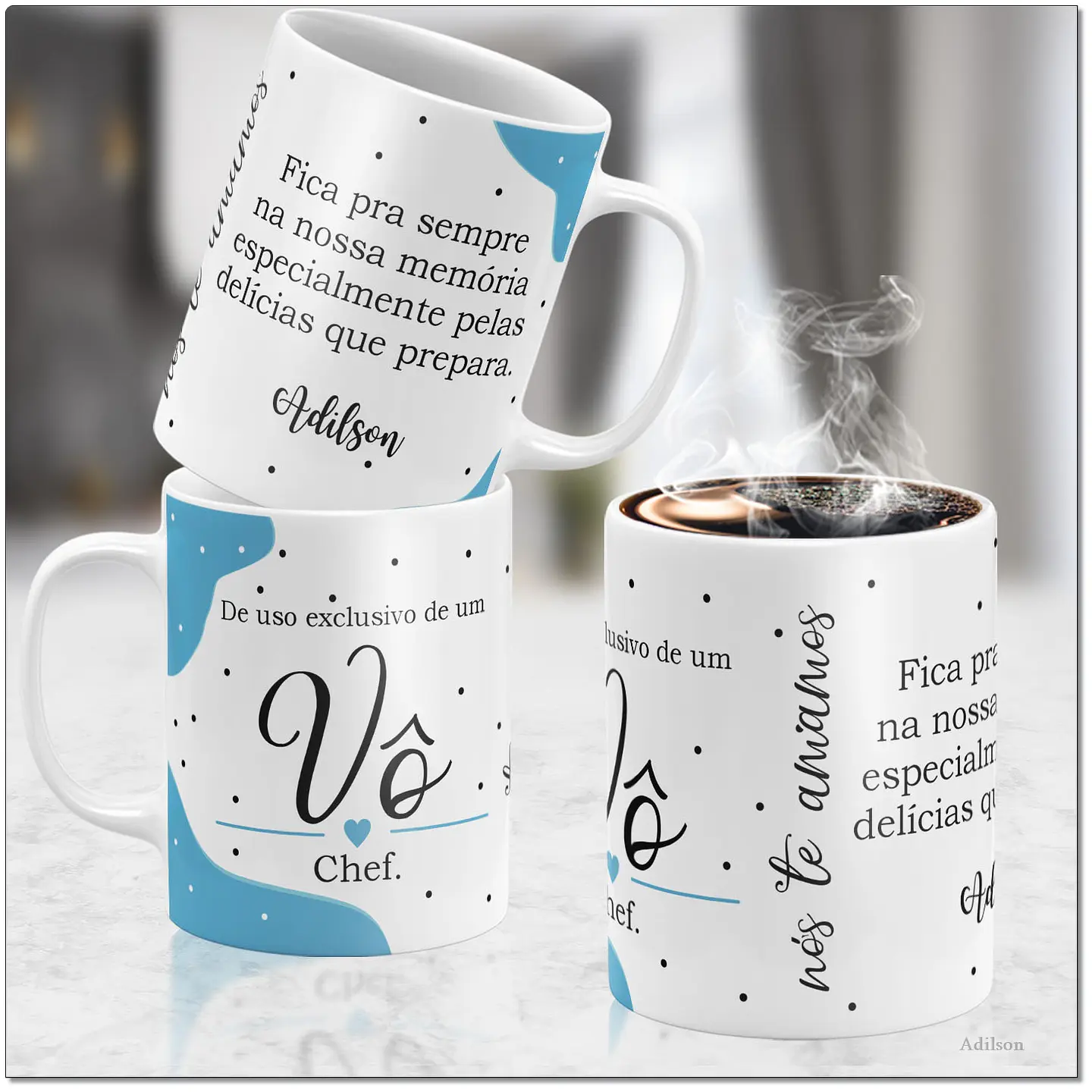 14 Artes para Caneca Dia dos Avós Tipos de Avós Arquivo Editável  1