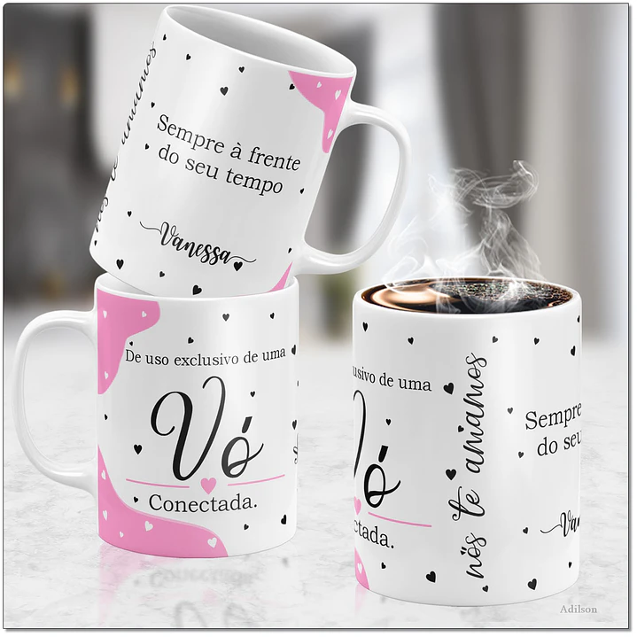 14 Artes para Caneca Dia dos Avós Tipos de Avós Arquivo Editável  3