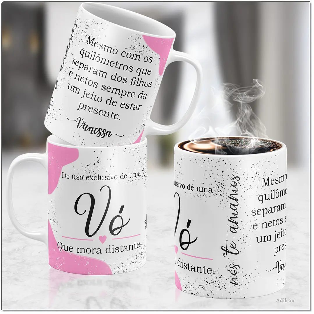 14 Artes para Caneca Dia dos Avós Tipos de Avós Arquivo Editável  6