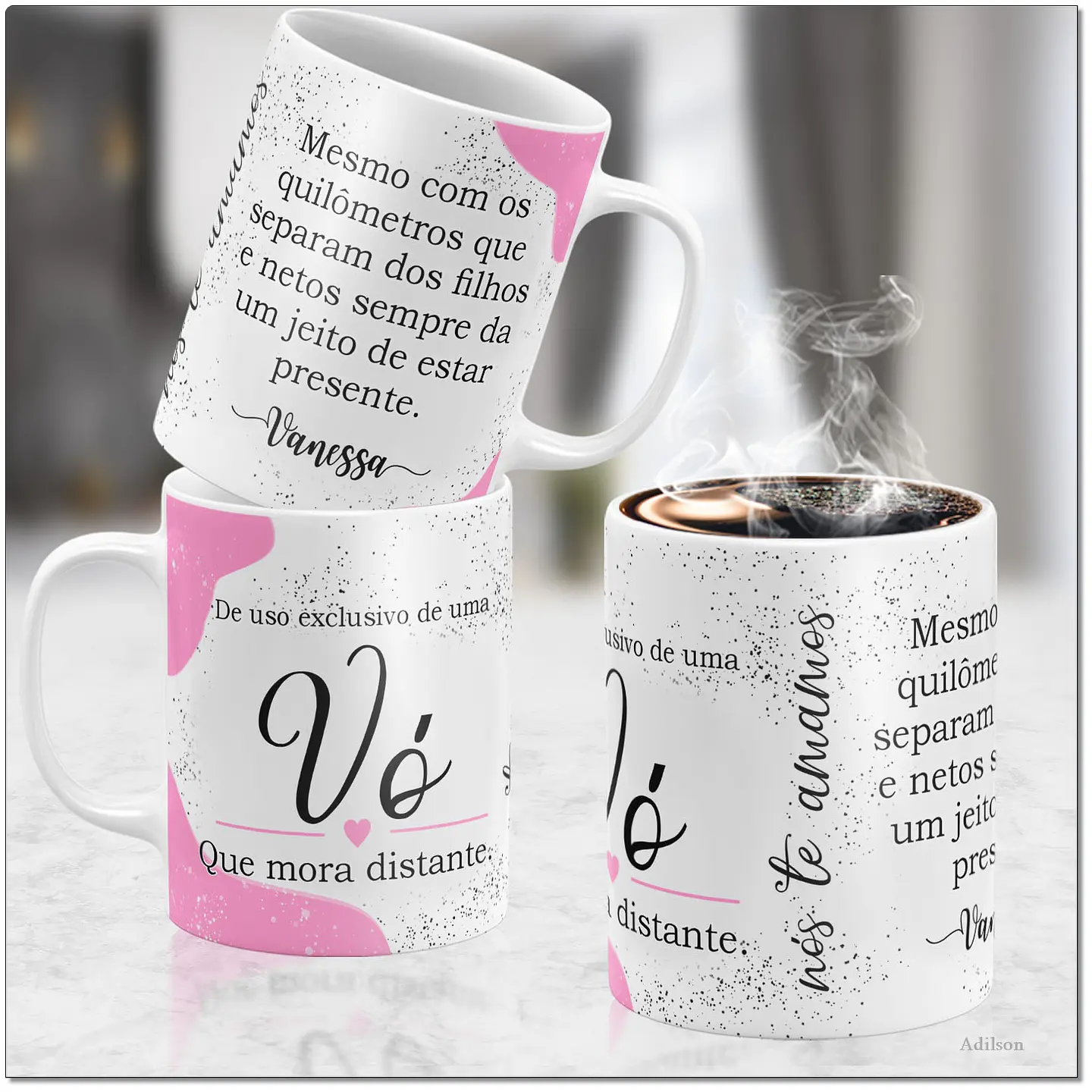 14 Artes para Caneca Dia dos Avós Tipos de Avós Arquivo Editável  6