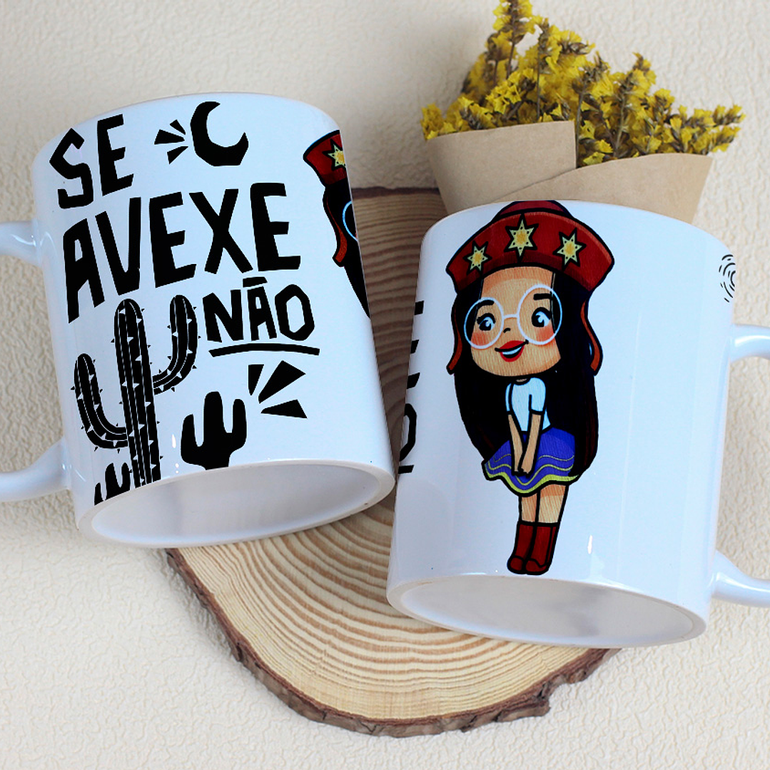 14 Artes para Caneca e Camisa Oxênte Arquivo Editável  4