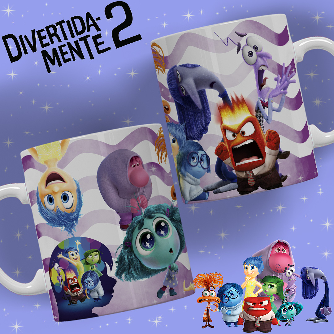 10 Artes para Caneca Divertidamente Arquivo Editável 4