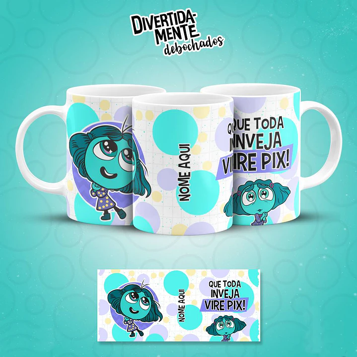 11 Artes para Caneca Divertidamente Debochado Arquivo em Jpg 7