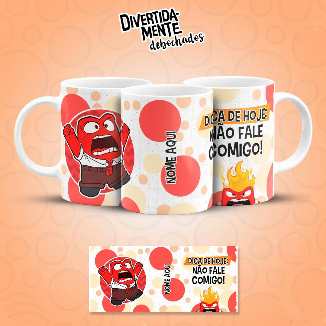 11 Artes para Caneca Divertidamente Debochado Arquivo em Jpg 10