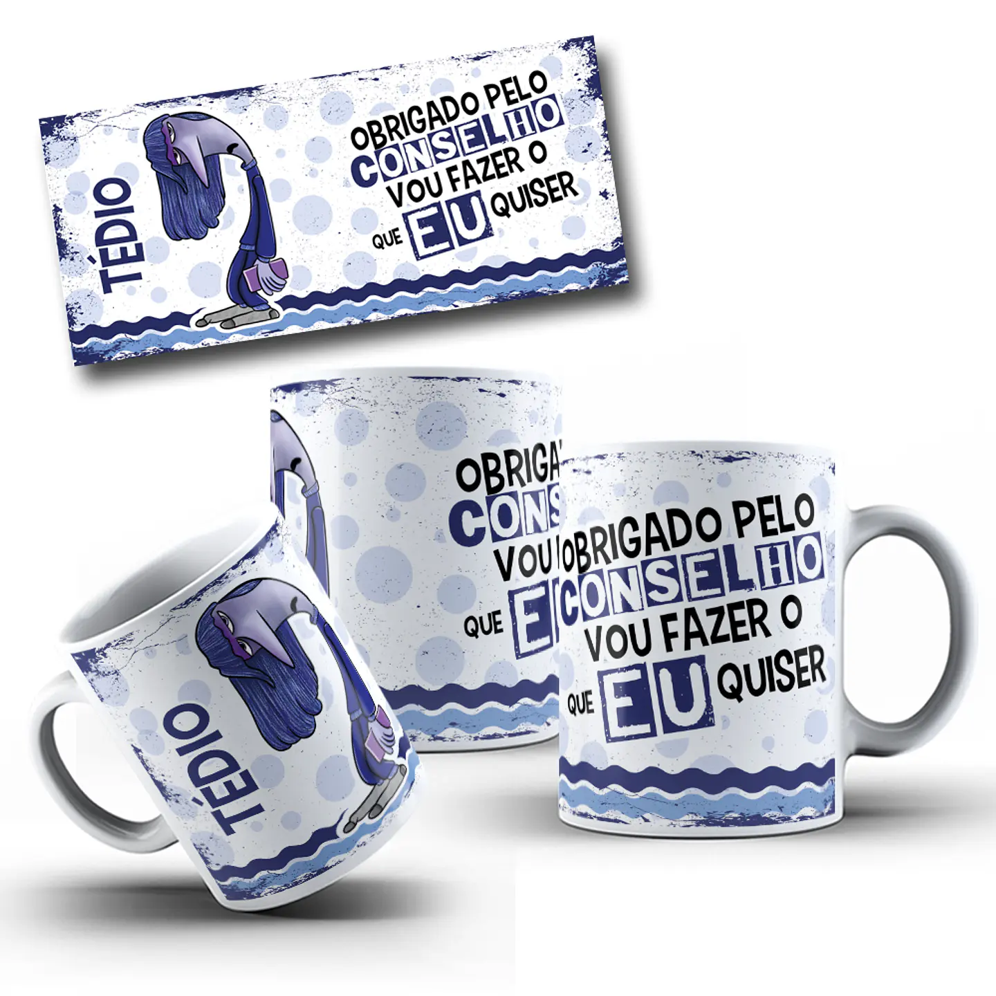 22 Artes para Caneca Divertidamente Debochadamente Arquivo em Jpg 6