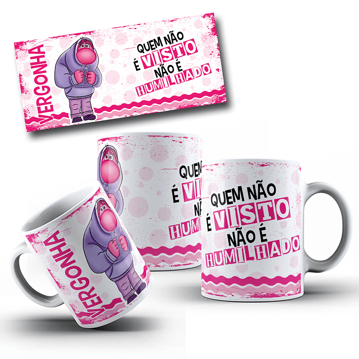 22 Artes para Caneca Divertidamente Debochadamente Arquivo em Jpg 9