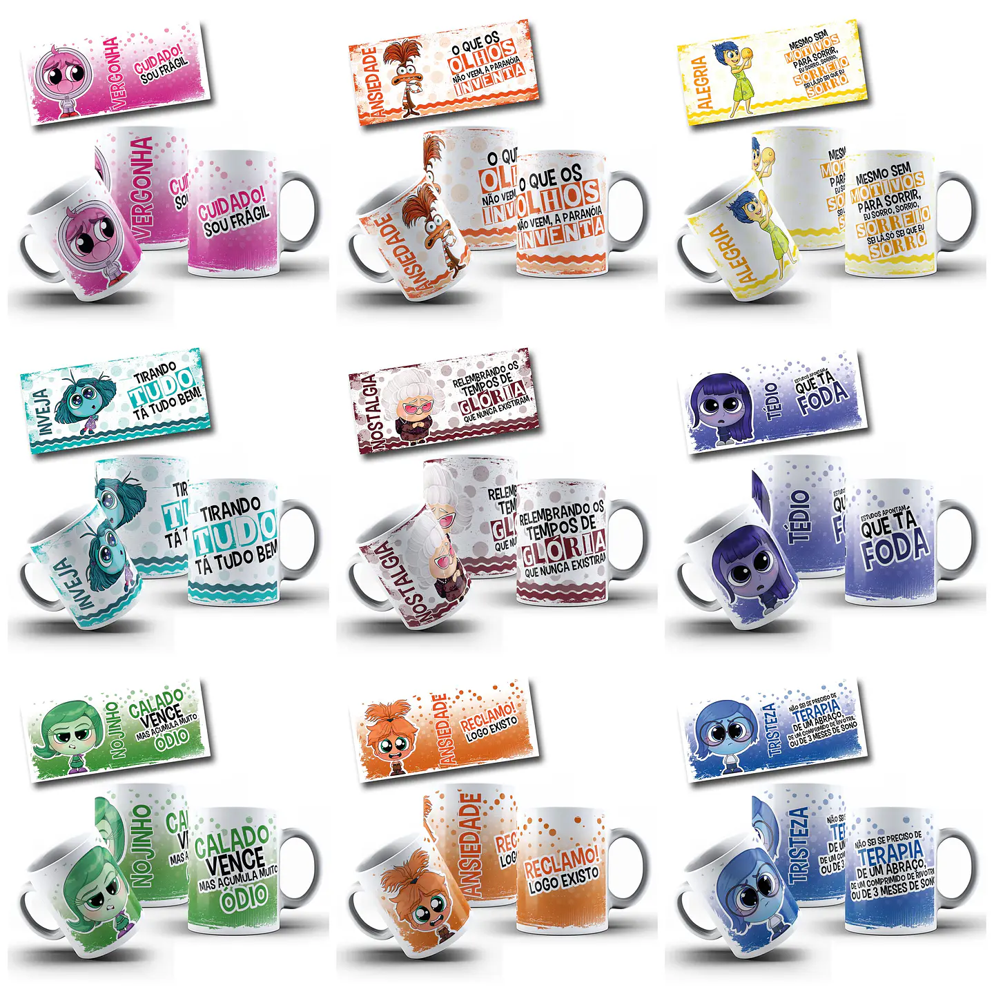 22 Artes para Caneca Divertidamente Debochadamente Arquivo em Jpg 5