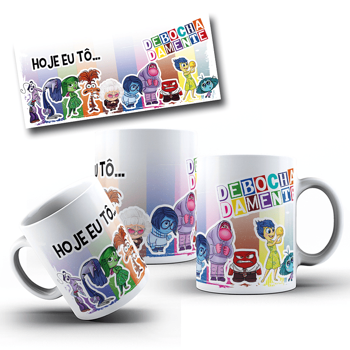 22 Artes para Caneca Divertidamente Debochadamente Arquivo em Jpg 12