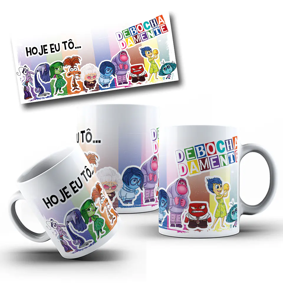 22 Artes para Caneca Divertidamente Debochadamente Arquivo em Jpg 12