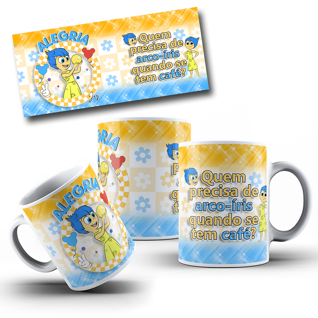 9 Artes para Caneca Divertidamente 2 em Arquivo em Jpg 4