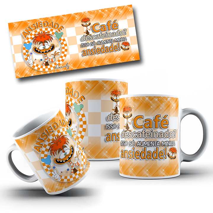 9 Artes para Caneca Divertidamente 2 em Arquivo em Jpg 5