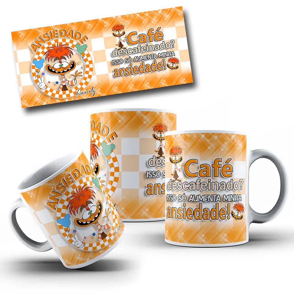 9 Artes para Caneca Divertidamente 2 em Arquivo em Jpg 5