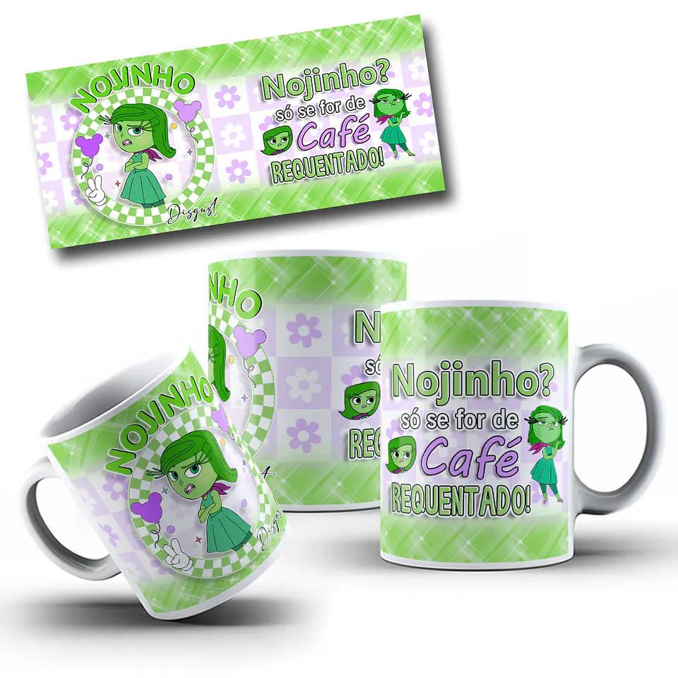 9 Artes para Caneca Divertidamente 2 em Arquivo em Jpg 8