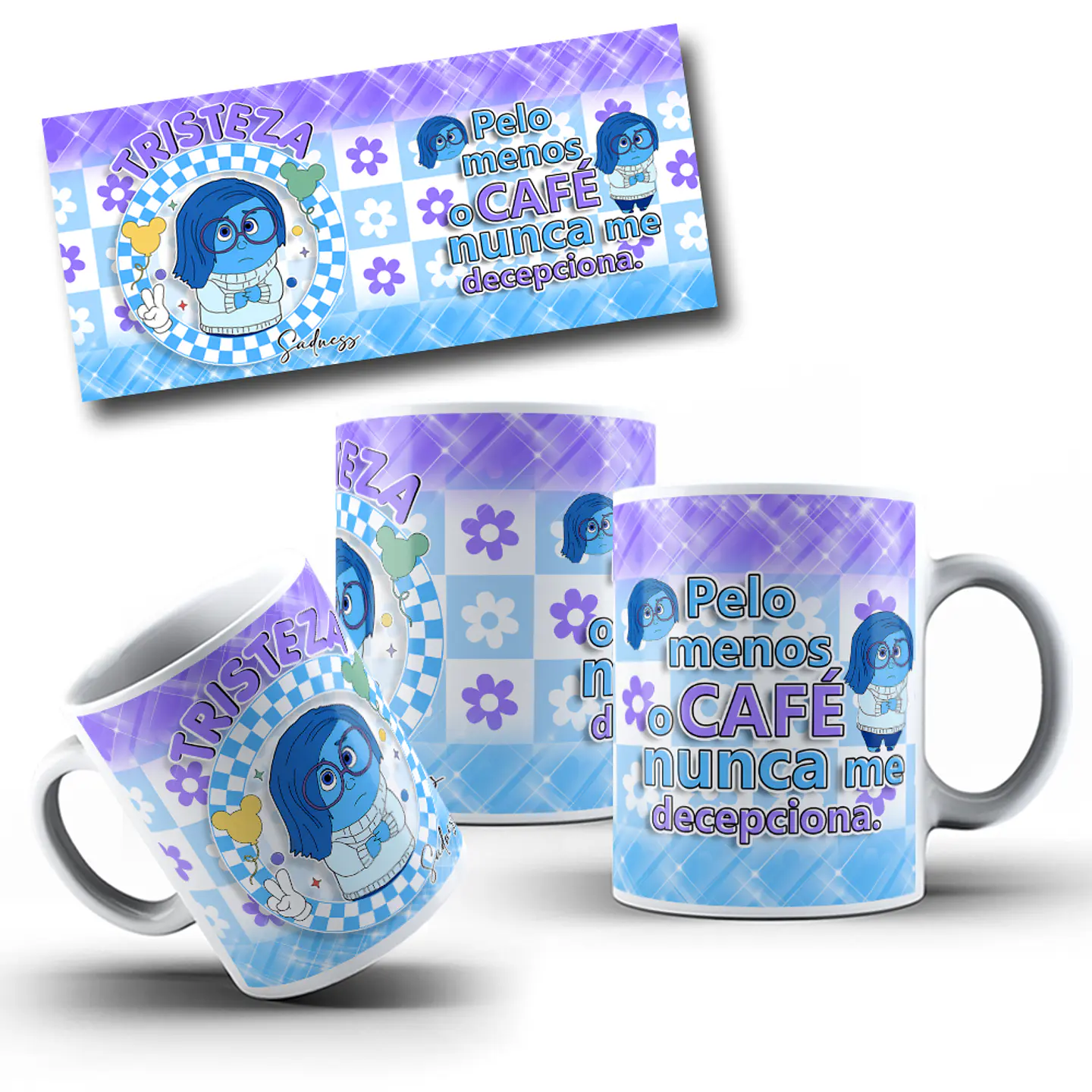 9 Artes para Caneca Divertidamente 2 em Arquivo em Jpg 11