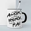 8 Artes para Caneca Dia dos Pais Minimalista Arquivo Editável