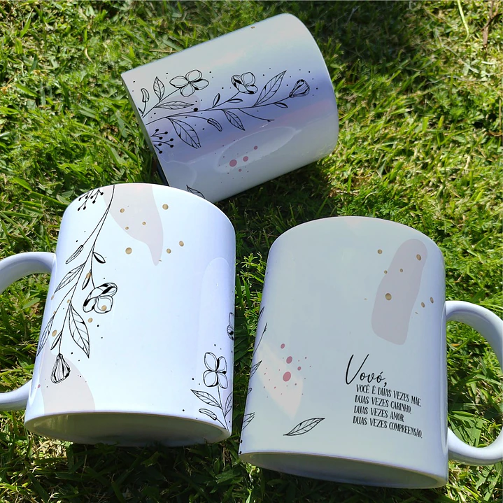 10 Artes para Caneca Dia dos Avós Afetivos Arquivo Editável 8