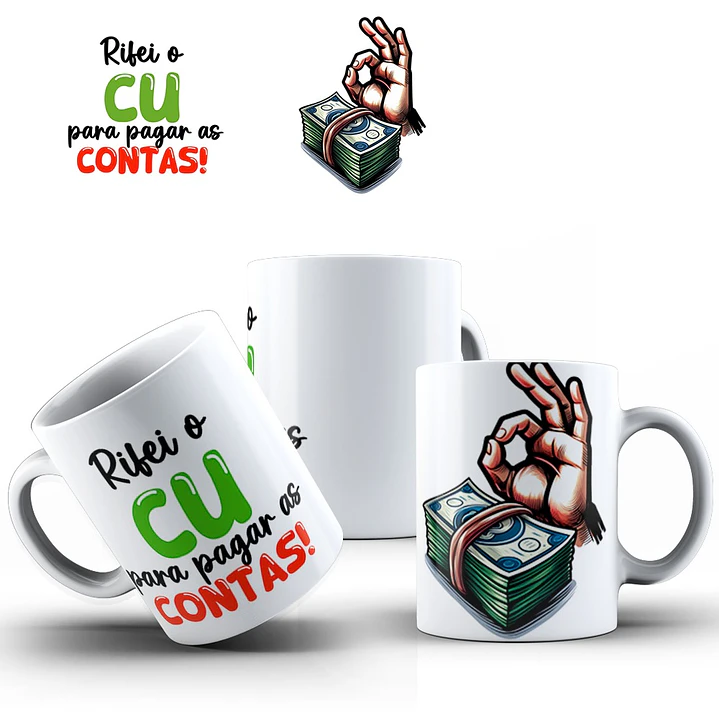 10 Artes para Caneca Haja Cú Arquivo em Jpg 1